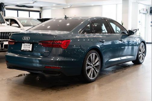 Avalon Green Metallic 2020 Audi A6 45 Premium Plus