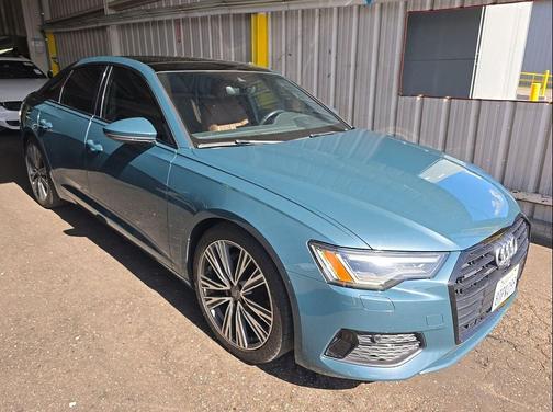 Avalon Green Metallic 2020 Audi A6 45 Premium Plus