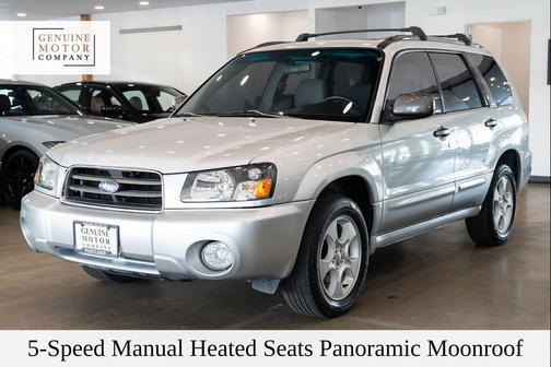 Platinum Silver Metallic 2004 Subaru Forester 2.5 XS