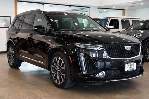 Stellar Black Metallic 2025 Cadillac XT6 Sport AWD