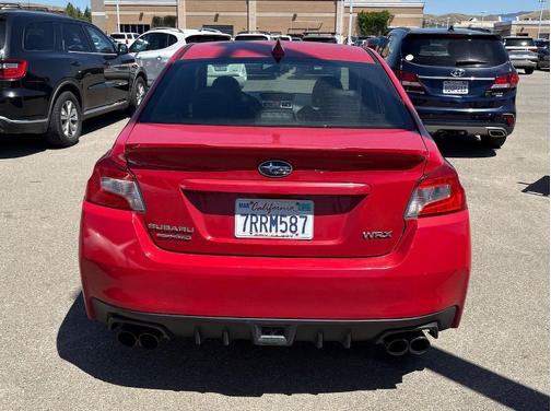 Pure Red 2016 Subaru WRX Limited