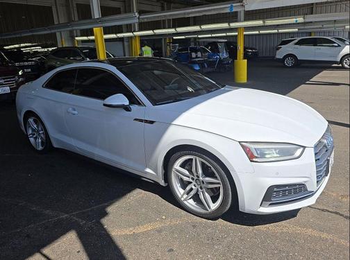 Glacier White 2018 Audi A5 2.0T Premium Plus