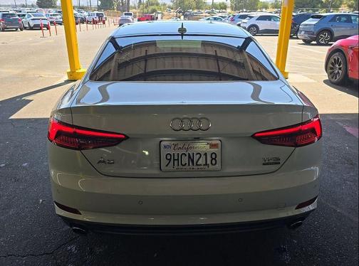 Glacier White 2018 Audi A5 2.0T Premium Plus