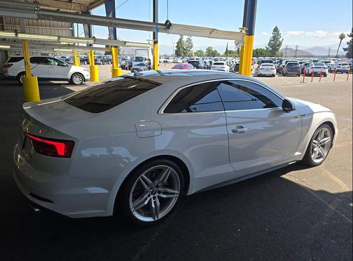 Glacier White 2018 Audi A5 2.0T Premium Plus