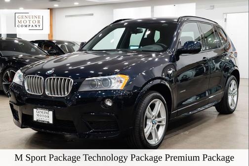 Carbon Black Metallic 2014 BMW X3 xDrive35i