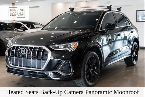 Mythos Black Metallic 2023 Audi Q3 45 S line Premium Plus