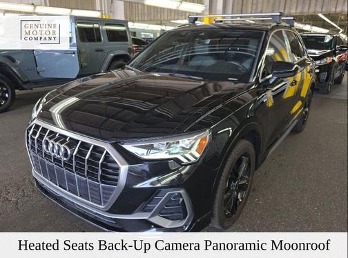 Mythos Black Metallic 2023 Audi Q3 45 S line Premium Plus