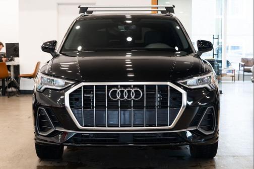 Mythos Black Metallic 2023 Audi Q3 45 S line Premium Plus