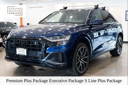 Navarra Blue Metallic 2021 Audi Q8 55 Premium Plus