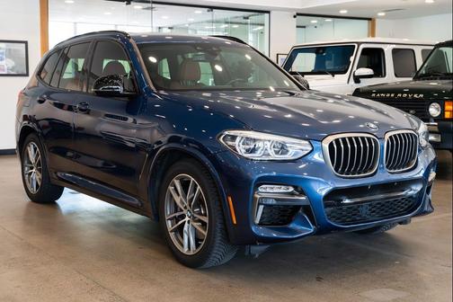Blue Metallic 2018 BMW X3 M40i