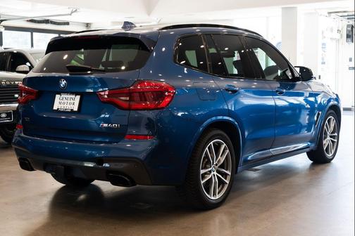 Blue Metallic 2018 BMW X3 M40i