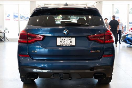 Blue Metallic 2018 BMW X3 M40i
