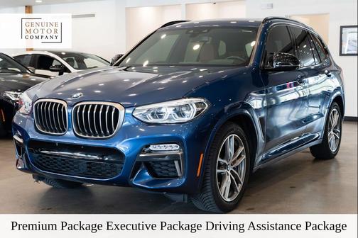 Blue Metallic 2018 BMW X3 M40i