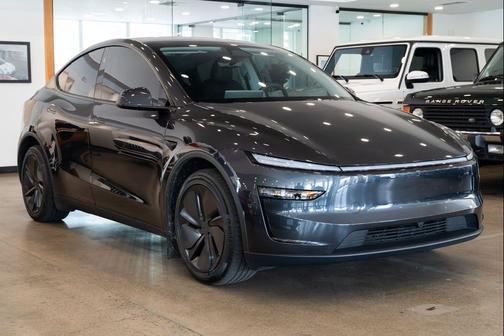 Stealth Grey 2026 Tesla Model Y Long Range Launch Series