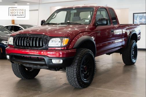 Impulse Red 2001 Toyota Tacoma Xtracab