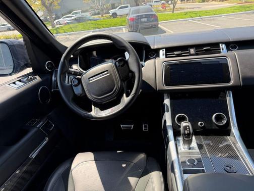Santorini Black Metallic 2020 Land Rover Range Rover Sport SVR