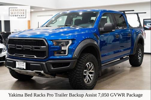 Lightning Blue 2018 Ford F-150 Raptor
