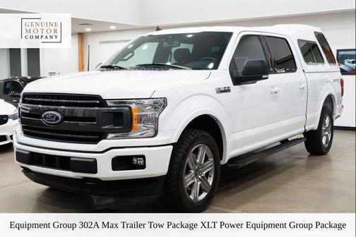 Oxford White 2019 Ford F-150 XLT