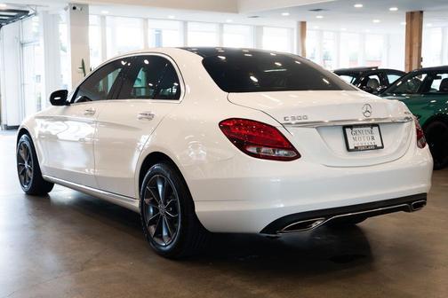 Polar White 2017 Mercedes-Benz C-Class C 300 4MATIC