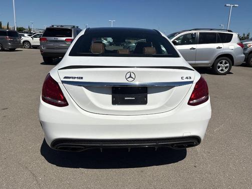 Polar White 2017 Mercedes-Benz AMG C 43 4MATIC