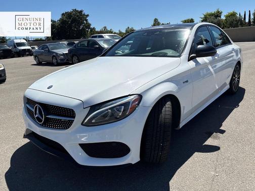 Polar White 2017 Mercedes-Benz AMG C 43 4MATIC
