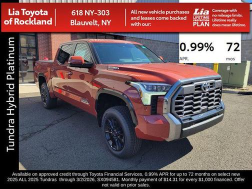 2025 Toyota Tundra Hybrid Platinum