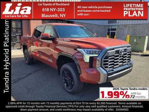 2025 Toyota Tundra Hybrid Platinum