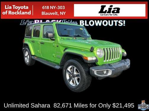 2018 Jeep Wrangler Unlimited Sahara