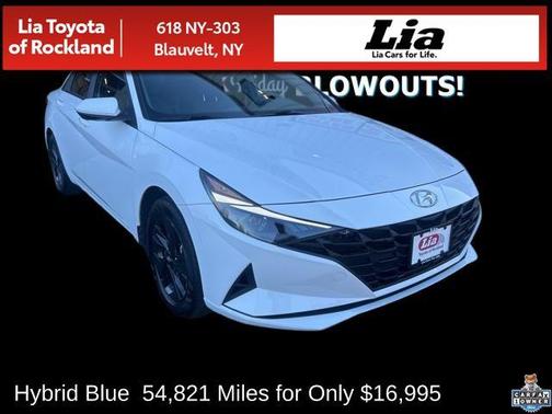 2023 Hyundai ELANTRA HEV Blue