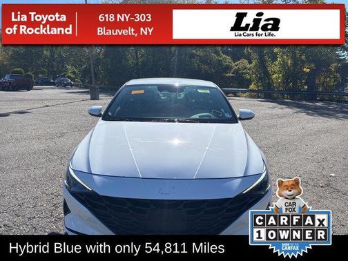 2023 Hyundai ELANTRA HEV Blue