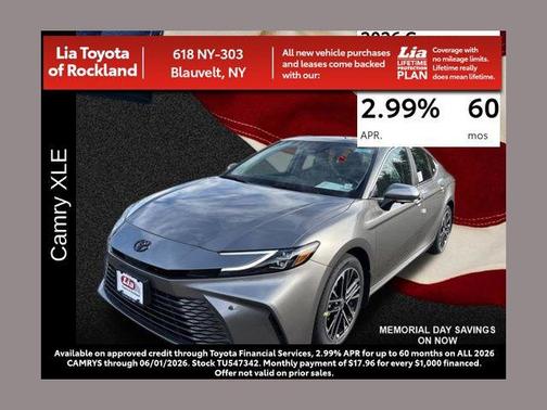 Heavy Metallic 2026 Toyota Camry XLE