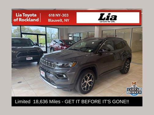 Baltic Gray Metallic Clearcoat 2024 Jeep Compass Limited