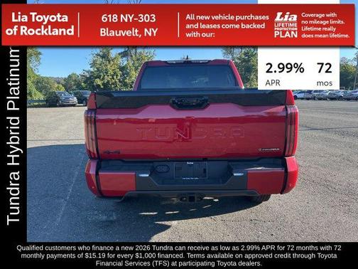 2026 Toyota Tundra Hybrid Platinum