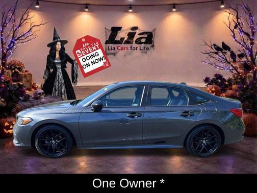 Meteorite Gray Metallic 2024 Honda Civic Sport