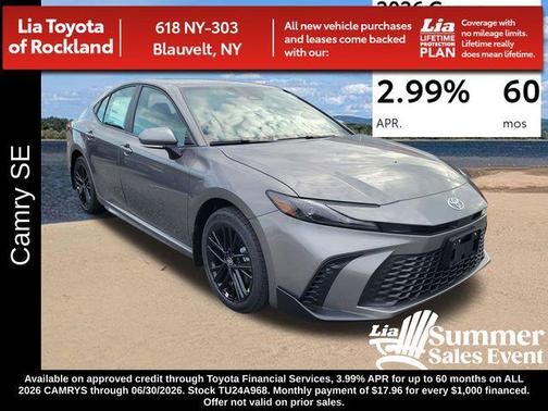 Heavy Metallic 2026 Toyota Camry SE