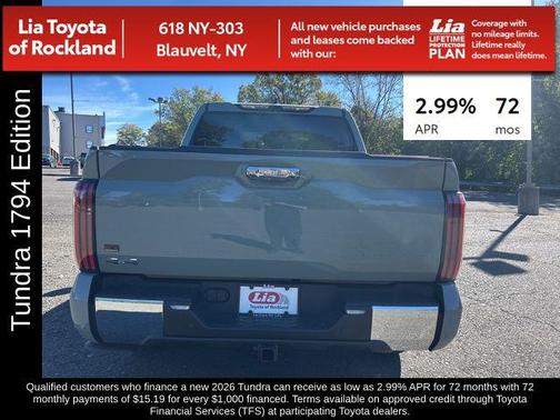 2026 Toyota Tundra 1794 Edition