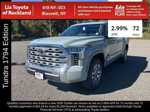 2026 Toyota Tundra 1794 Edition