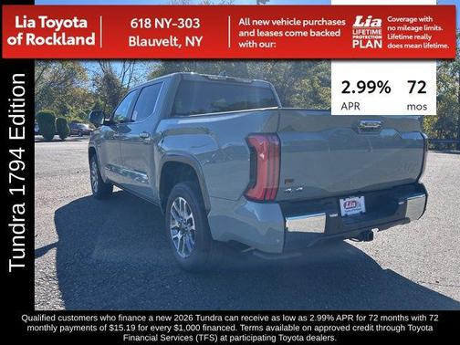 2026 Toyota Tundra 1794 Edition