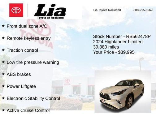 2024 Toyota Highlander LE