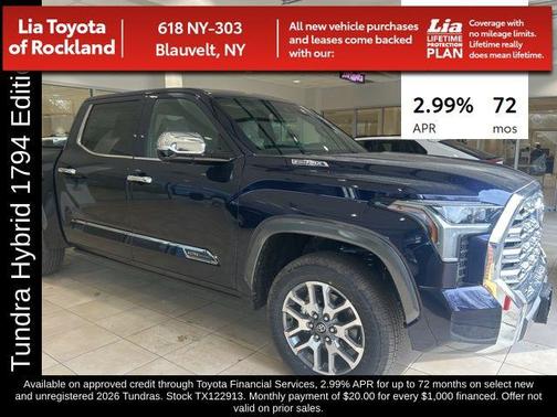 2026 Toyota Tundra Hybrid 1794 Edition