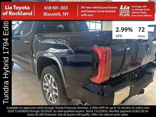 2026 Toyota Tundra Hybrid 1794 Edition