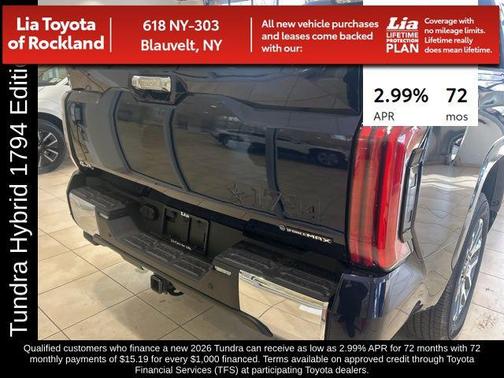2026 Toyota Tundra Hybrid 1794 Edition