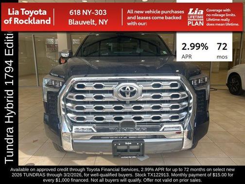 2026 Toyota Tundra Hybrid 1794 Edition