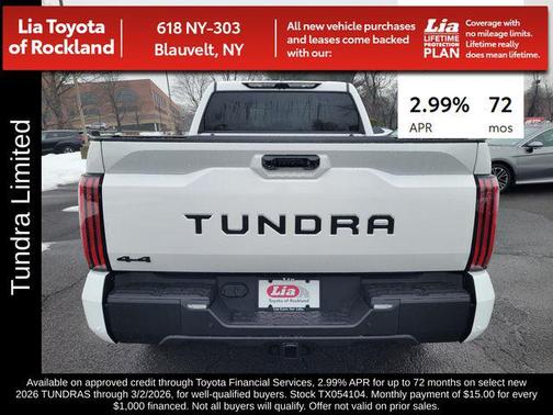 2026 Toyota Tundra Limited