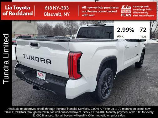 2026 Toyota Tundra Limited
