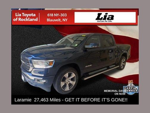 Patriot Blue Pearlcoat 2023 RAM 1500 Laramie