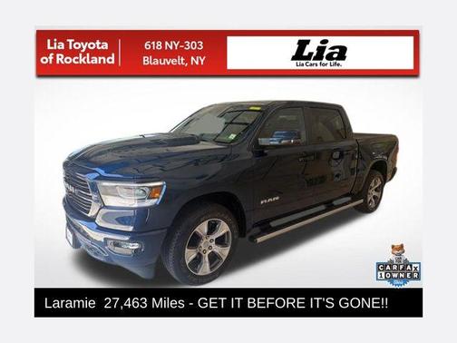 Patriot Blue Pearlcoat 2023 RAM 1500 Laramie