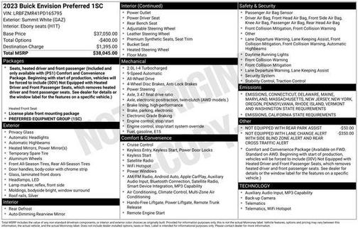 2023 Buick Envision Preferred AWD