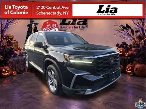 Crystal Black Pearl 2023 Honda Pilot AWD EX-L 7 Passenger