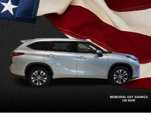 Celestial Silver Metallic 2022 Toyota Highlander XLE